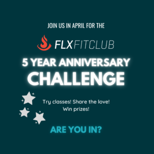 Join the FLX 5 Year Anniversary Challenge